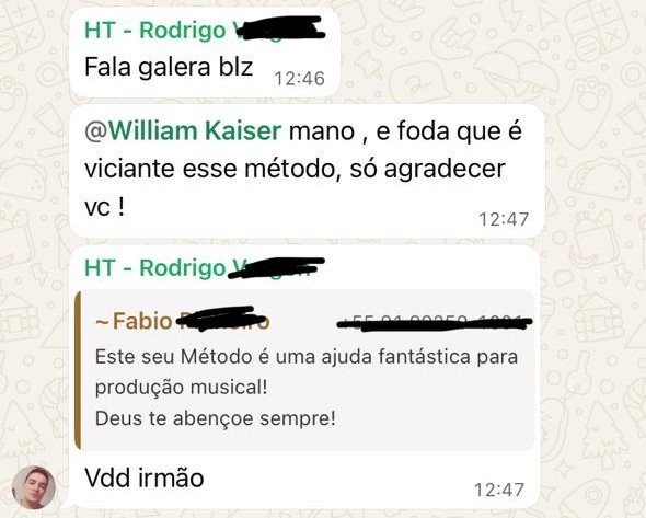 Mensagens reais de alunos sobre o método DCWK